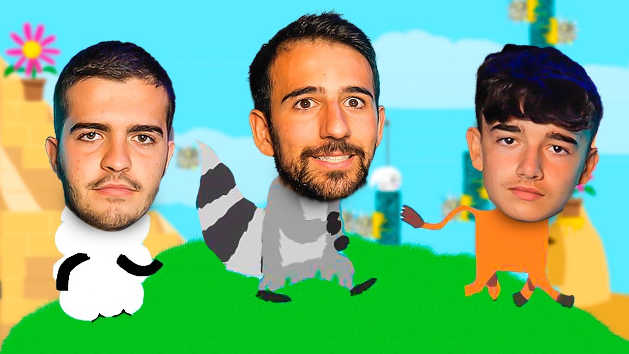 LOS PRIMOS ANIMALES MAS TRAMPOSOS EN ULTIMATE CHICKEN HORSE !! - ElChurches