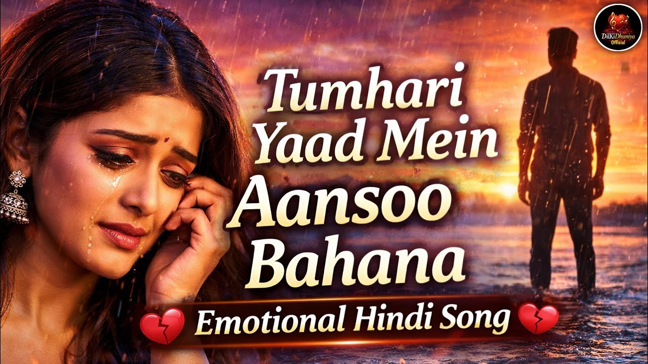 Tumhari Yaad Mein Aansoo Bahana | Emotional Hindi Sad Song 2026 Dil Ki Duniya Official