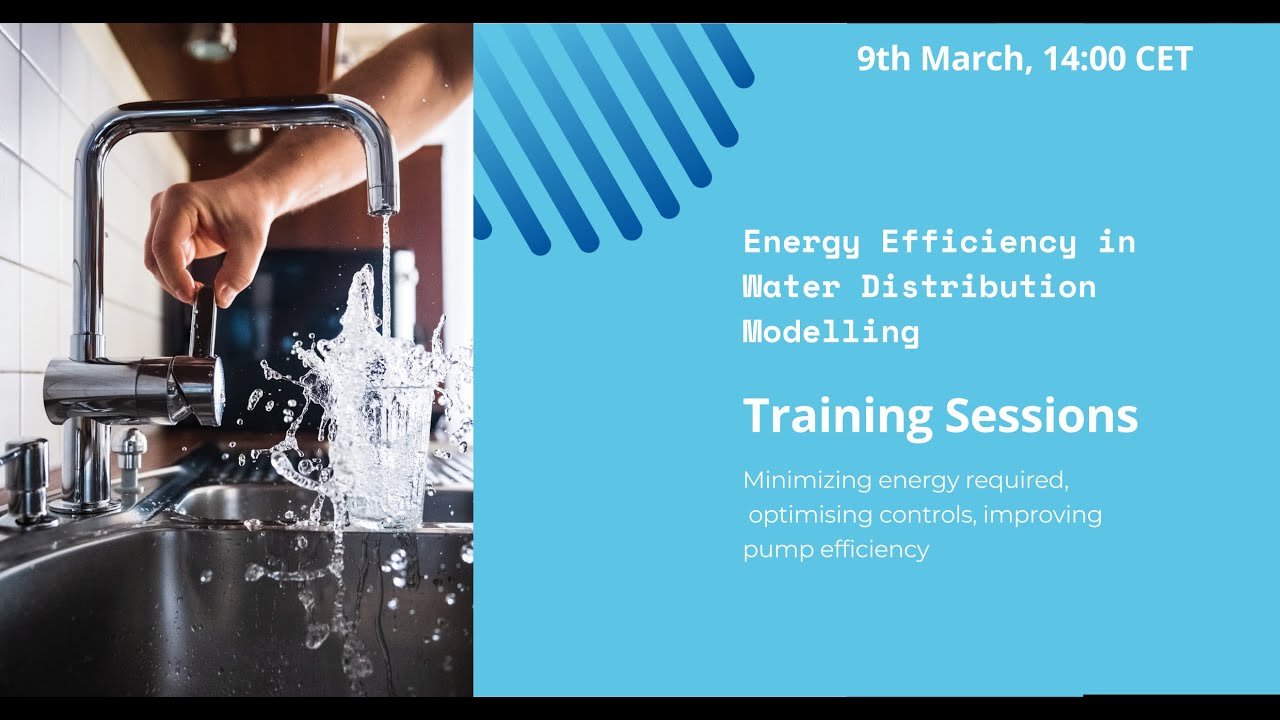Fluidit webinar: Improving energy efficiency in Water Distribution Networks with Modelling