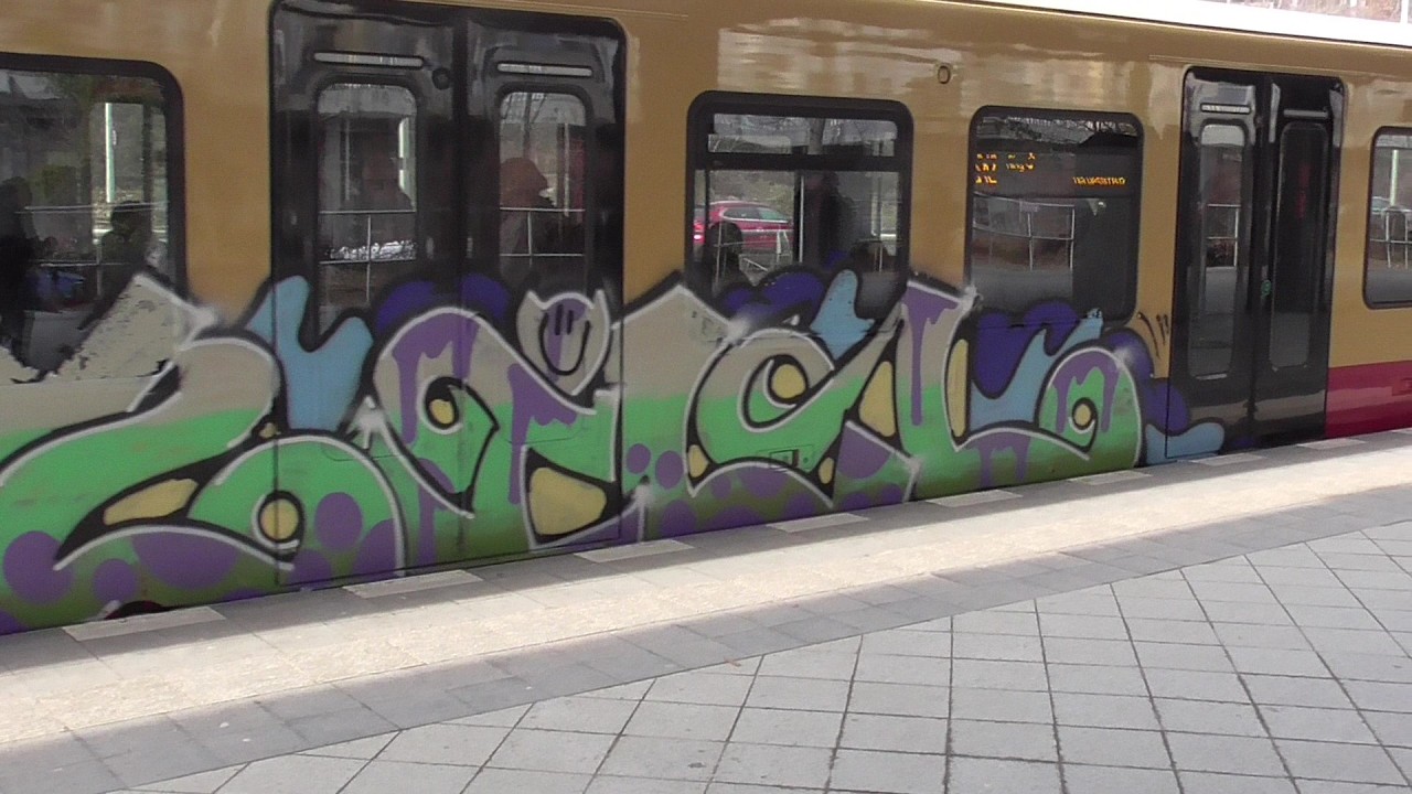 ZILL & HUNT & NINJA & NZIFFGraffiti Subway Train S-Bahn U-Bahn Züge Bombing Berlin 2026