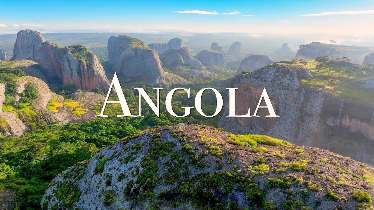 Angola 🌿 🌞 Relaxing Music With Beautiful Nature Video