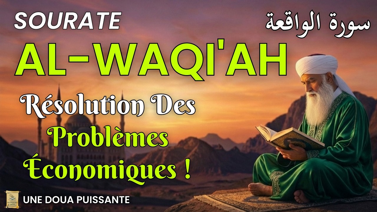 Doua Du Mardi Pendant Le Ramadan  Pour Le Pardon, La Paix, L'abondance Et Prospérité! Sourate Waqiah