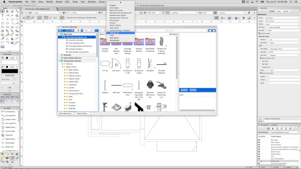 BIM Architectural - Dimension Standards