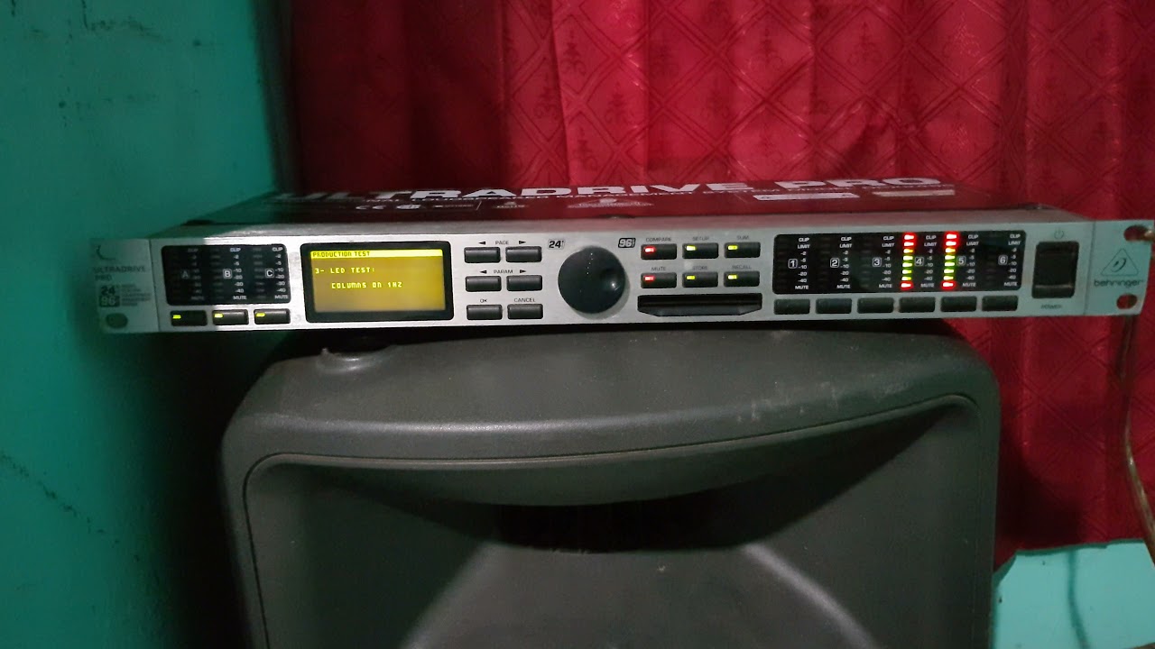 Review test DCX 2496 logo lama