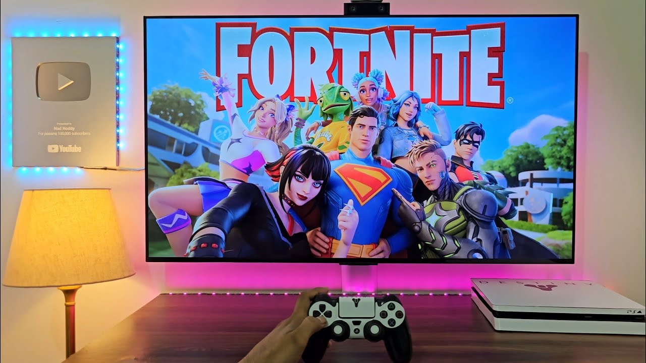 Fortnite Chapter 6 Season 3 on PS4 Slim | 1080P 60FPS Gameplay