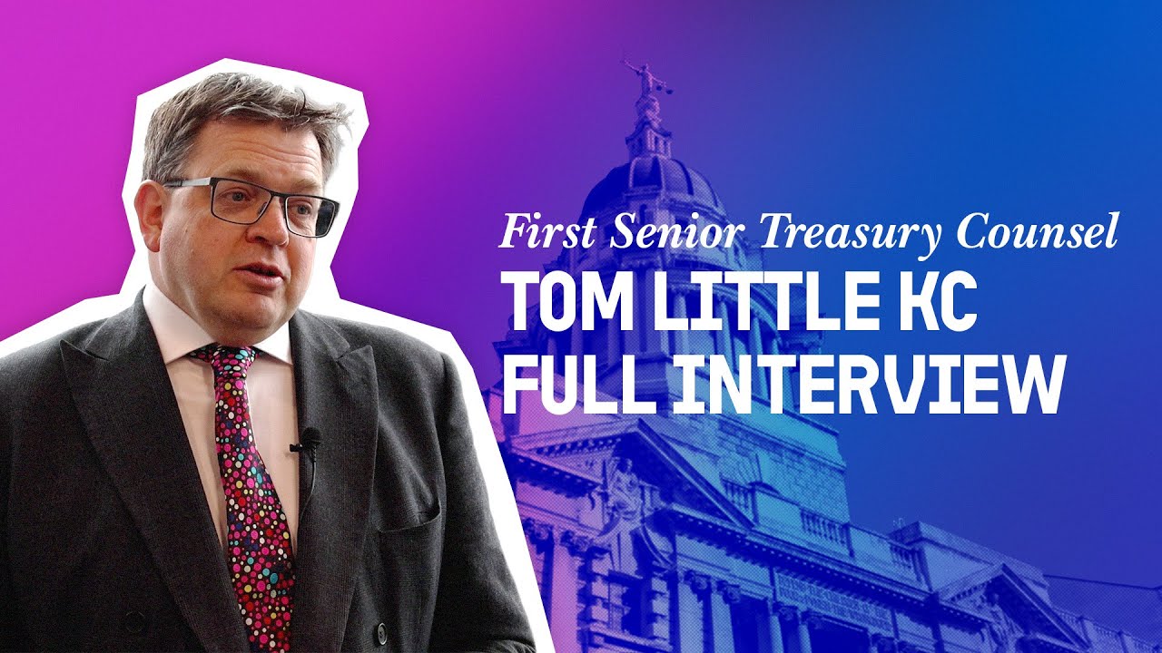 First Senior Treasury Counsel Tom Little KC - Full Interview
