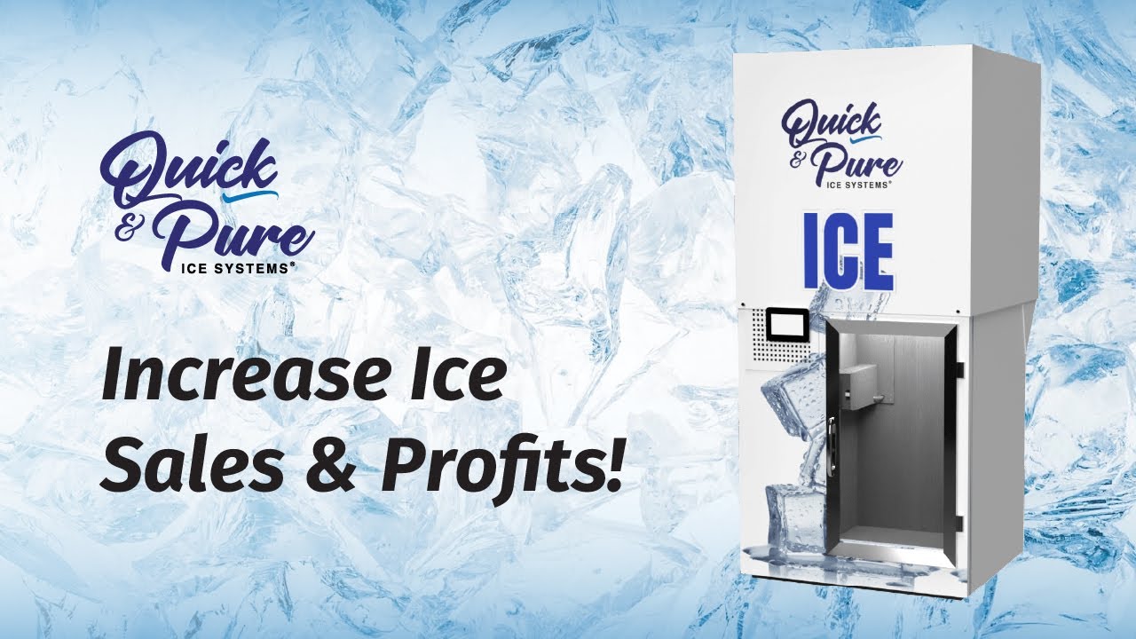 Quick and Pure Ice Vending Machines - Never Run Out Of Bagged Ice Again