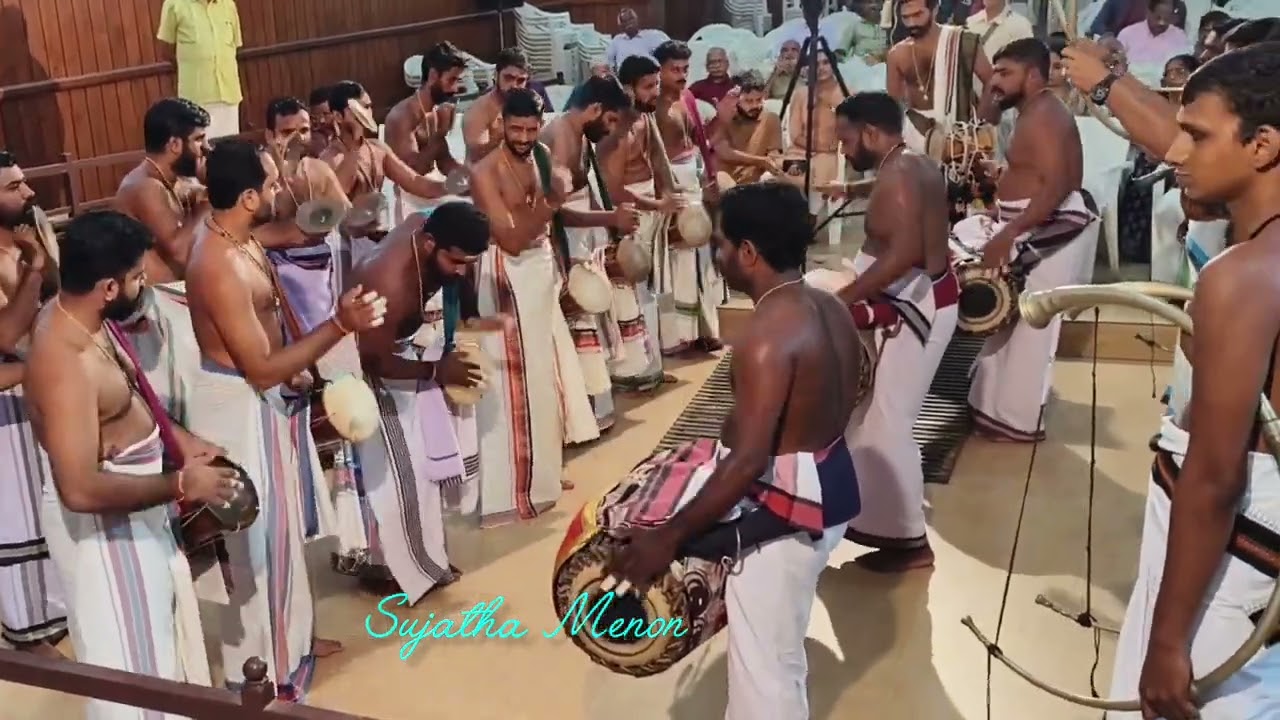 Parameshwarasmrithi2025/ Panchavadyam - Kalamandalam Vinayan/ Thimila Thalavattam & Theeru