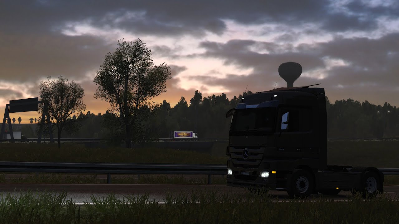 Realistic Brutal Weather V5.9 | Euro Truck Simulator 2 Mod [ETS2 1.39]