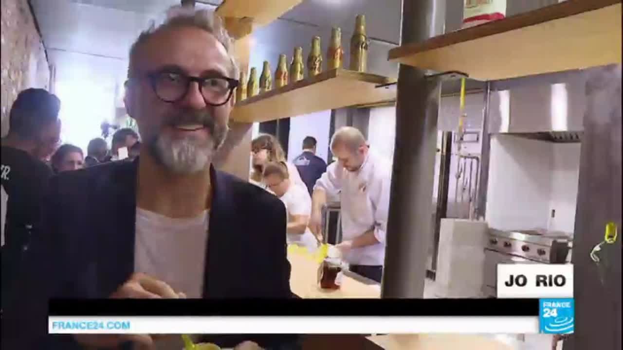 Rio 2016 : cuisiner les restes du village olympique pour les favelas, la belle idée du chef Bottura