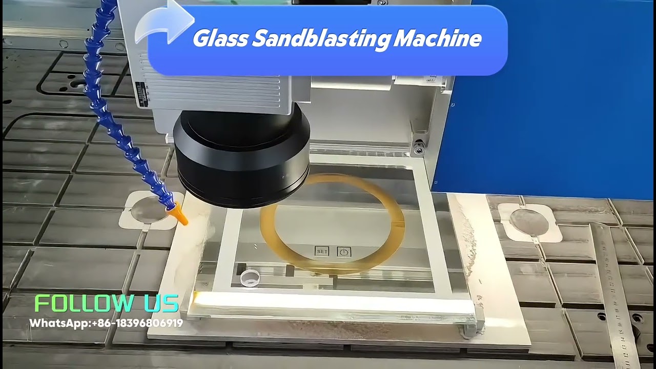 Laser Glass Sandblasting Machine 