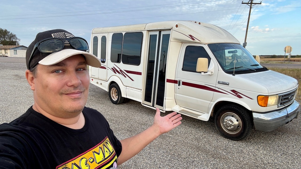 Trying to Drive my $1200 Abandoned Diesel Bus Didn't go as Planned!