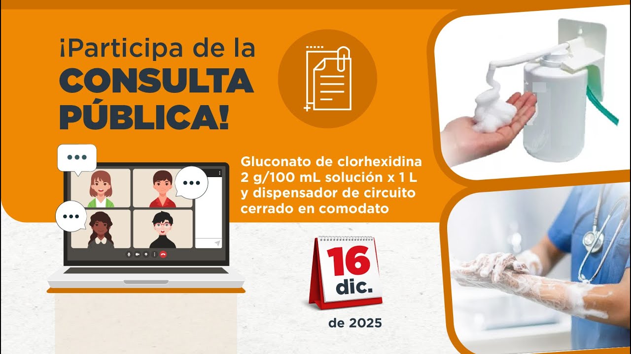 MTDP | Entidades | Gluconato de clorhexidina 2g/100 mL solución x 1L y dispensador de cto cerrado