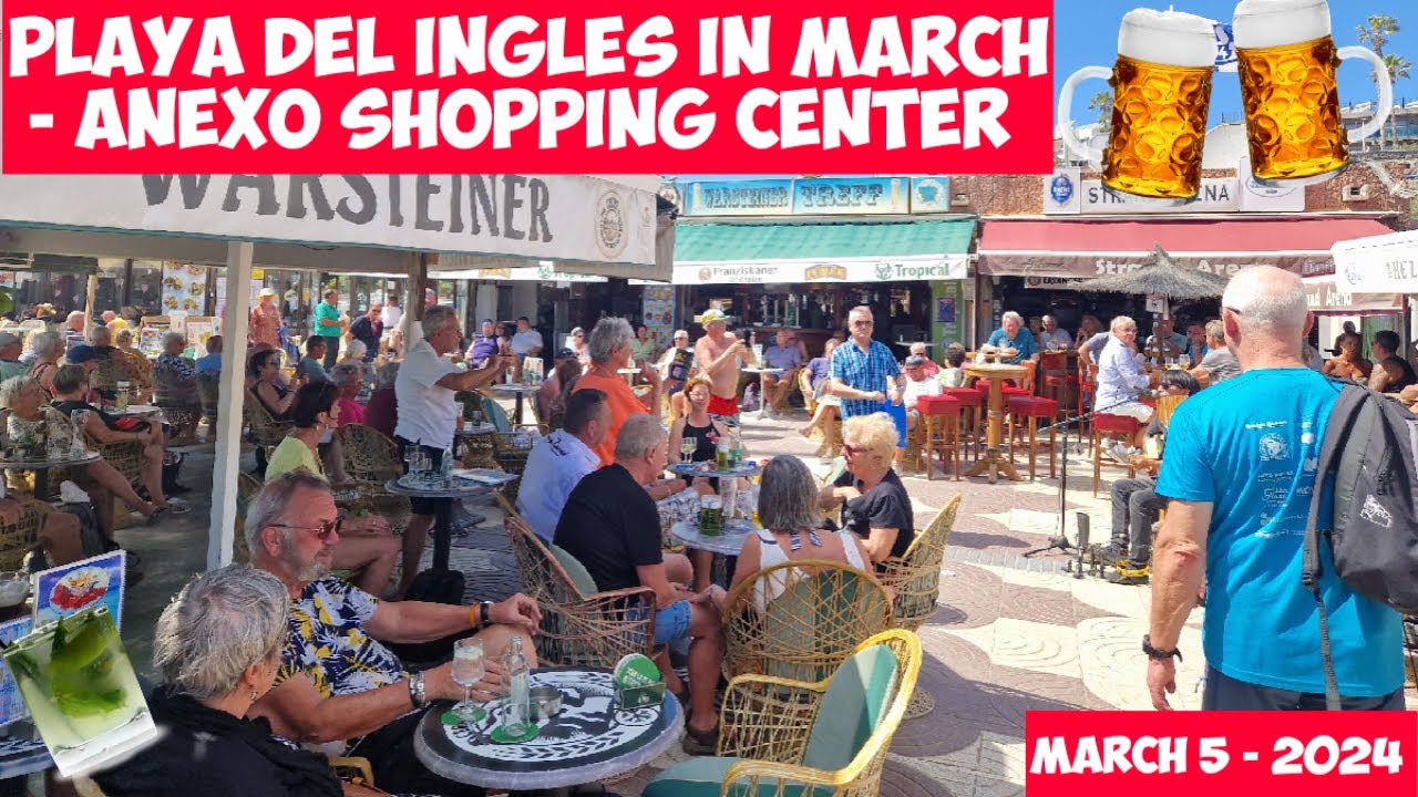 Gran Canaria 🌴PLAYA DEL INGLES IN MARCH - MARCH 6 - 2024