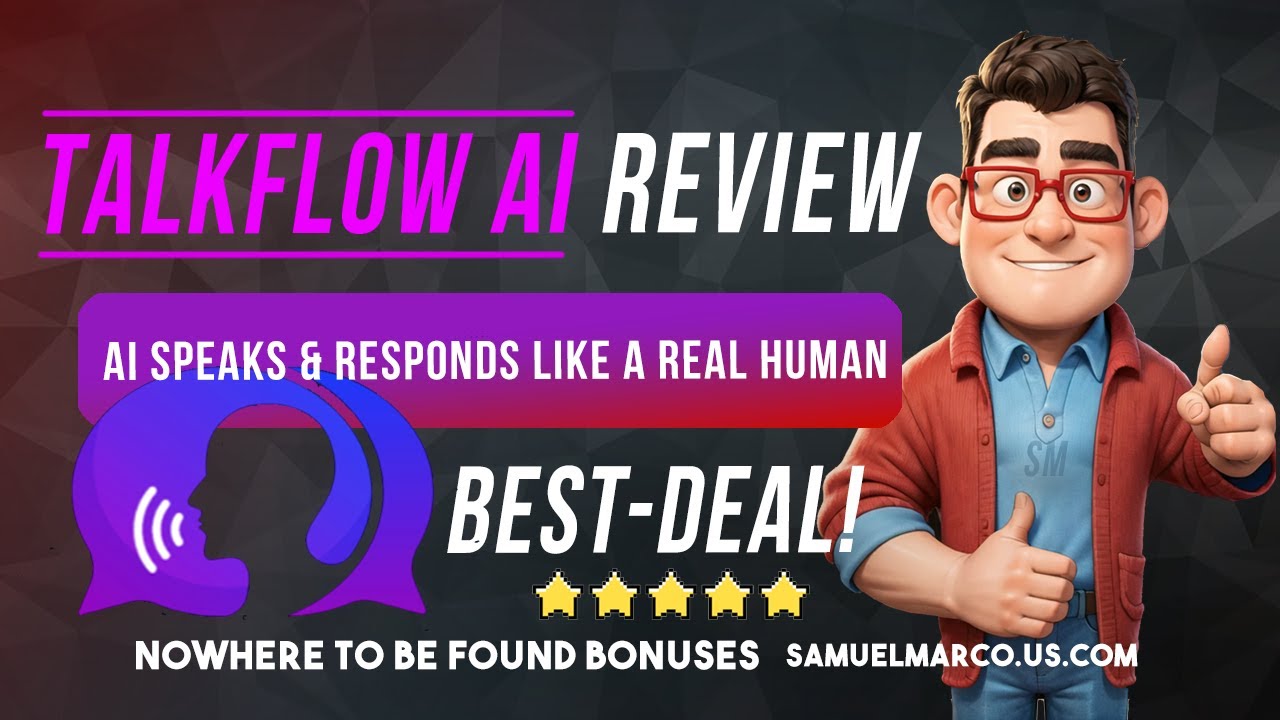 TalkFlow AI Review: Can AI TALK? 🔴 TalkFlow AI Review with Demo | Under $20 | TalkFlow AI Review