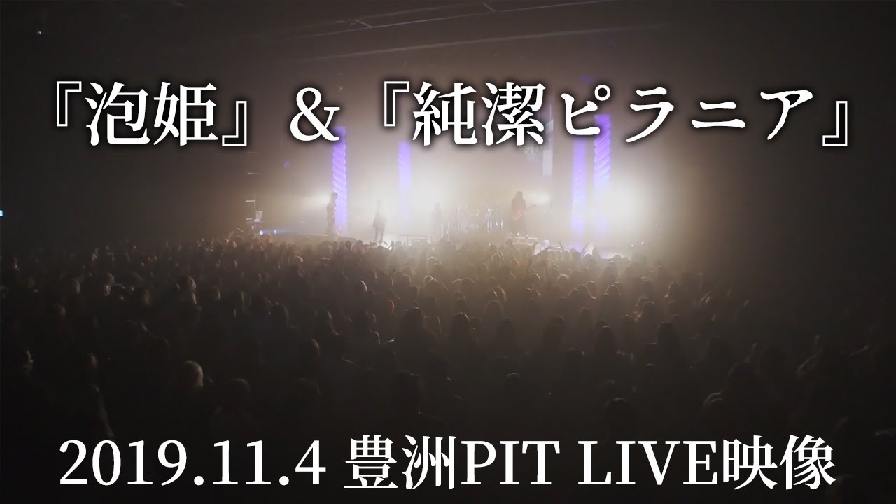 『泡姫』『純潔ピラニア』2019.11.4 豊洲PIT LIVE映像