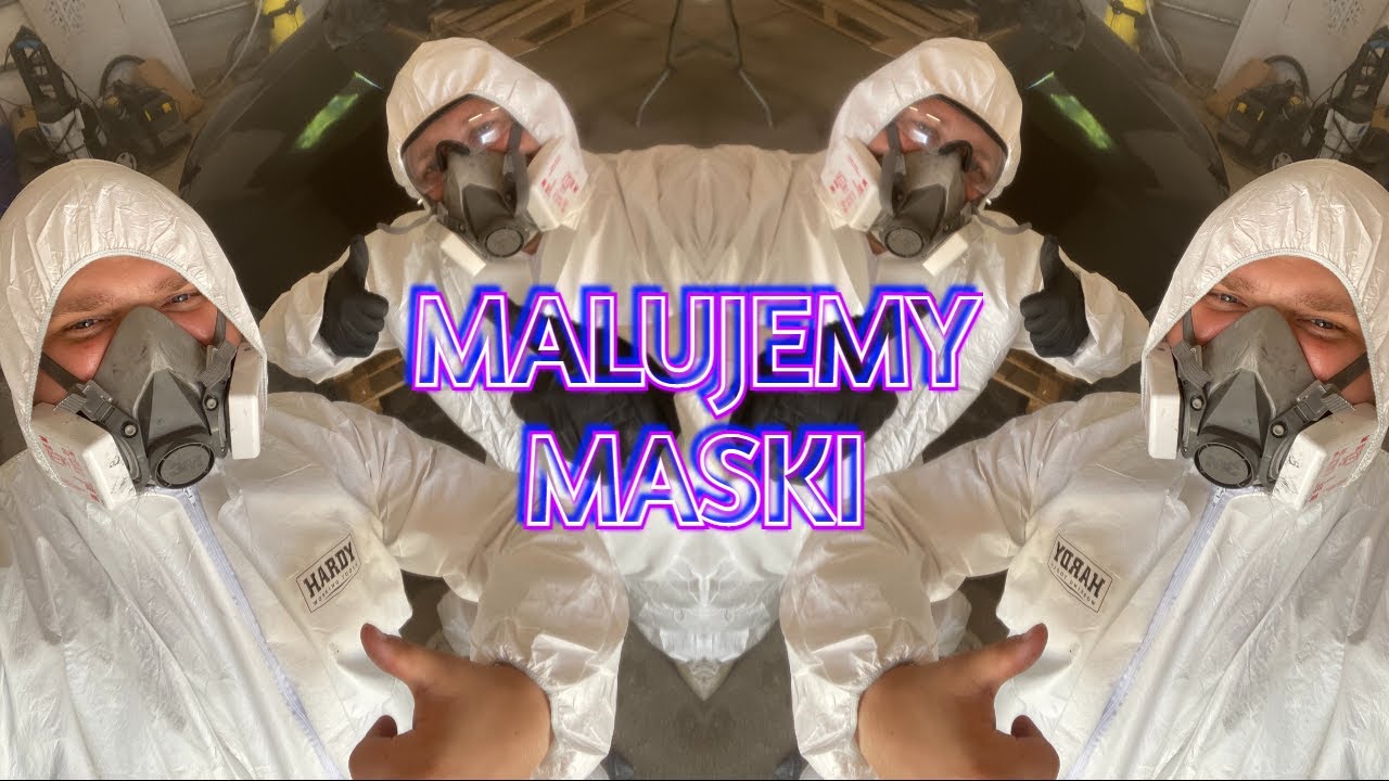 Amatorskie malowanie maski pierwszy raz w życiu | Od zera do....?