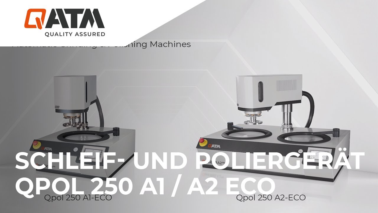 Schleif- und Polierger&auml;t Qpol 250 A1 / A2 ECO | QATM