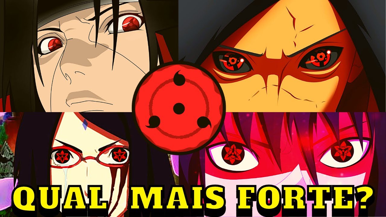 TOP 10 MANGEKYOU SHARINGANs | QUAL MANGEKYOU SHARINGAN MAIS FORTE ?