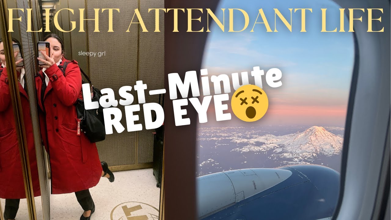 A CRAZY 48 Hours ✈️ Last-Minute Redeye + Work-Life Balance | Flight Attendant Vlog