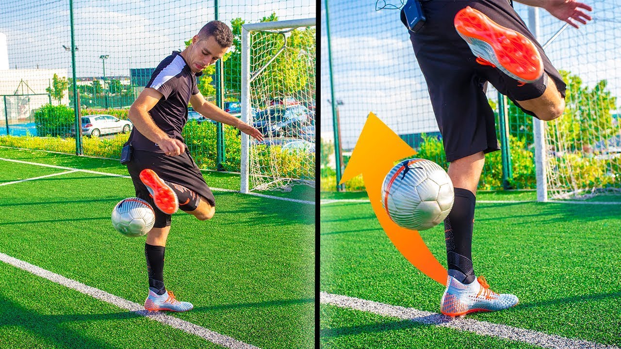 3 MANERAS INCREÍBLES DE LEVANTAR EL BALÓN - Futbol Freestyle & Futbol callejero