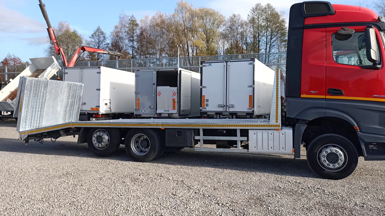 Mercedes Actros 2545 Laweta Pomoc Drogowa Car carrier Breakdown truck KrisCar.pl Krzysztof Kania
