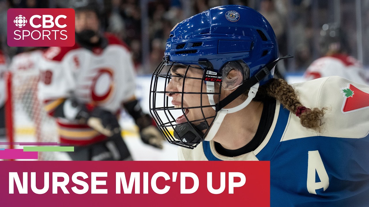 PWHL Mic'd Up: ‘You got the GOODS?’, Vancouver Goldeneyes' Sarah Nurse | #CBCSports