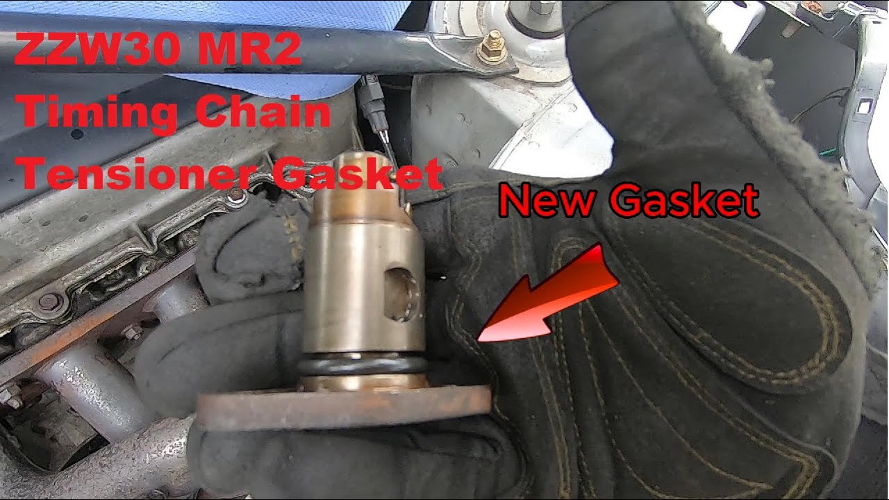 MR2 Roadster/Spyder ZZW30 Timing Chain Tensioner Gasket Replacement Tutorial