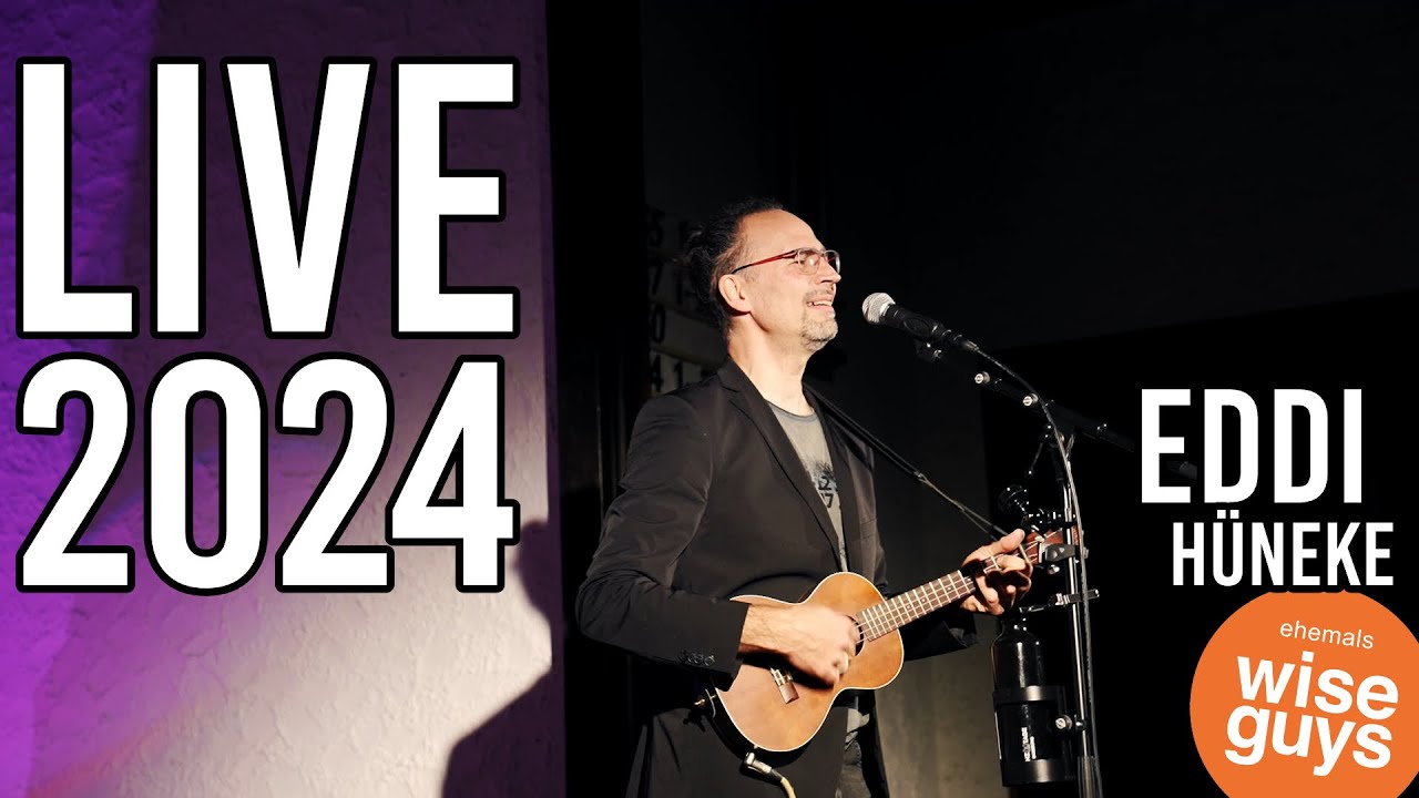 Eddi H&uuml;neke Live-Trailer April 2024 | Der Pop-Liedermacher
