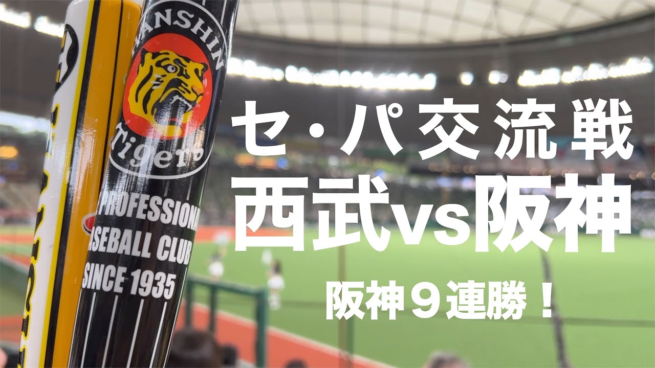 【セ・パ交流戦】西武VS阪神戦を見に行った