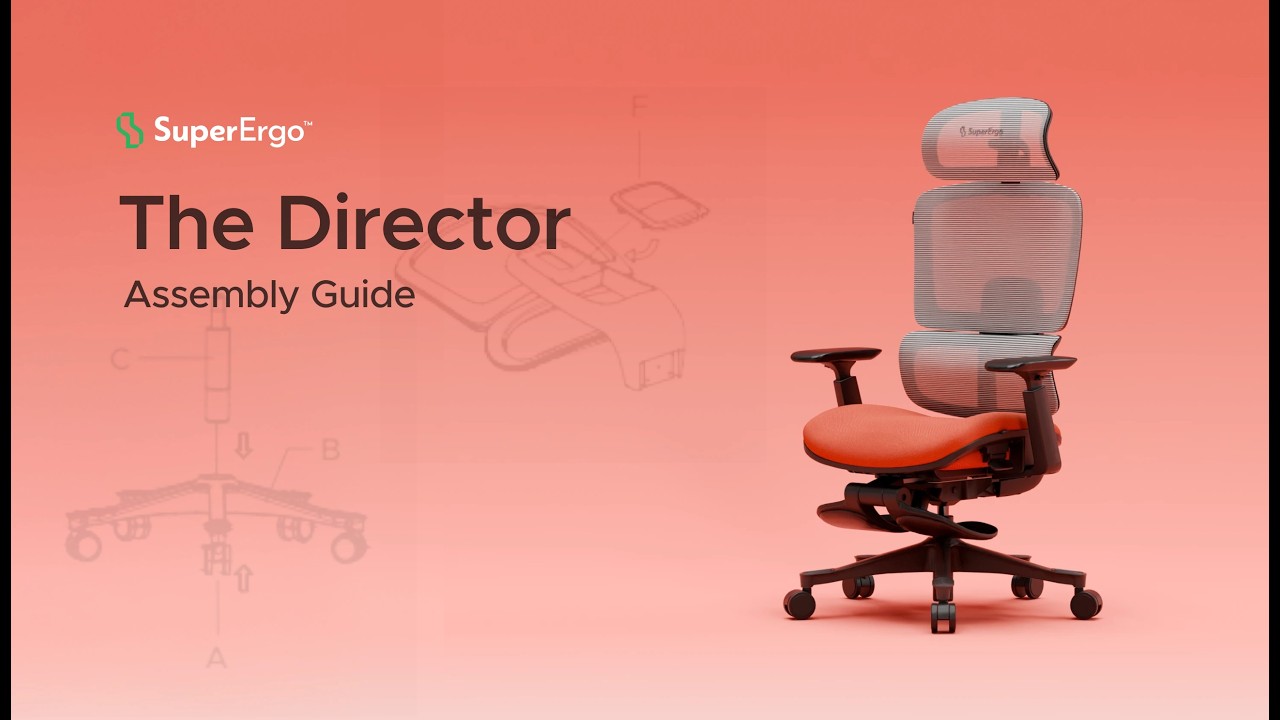 How to Assemble The Director Ergonomic Chair | SuperErgo Setup Guide