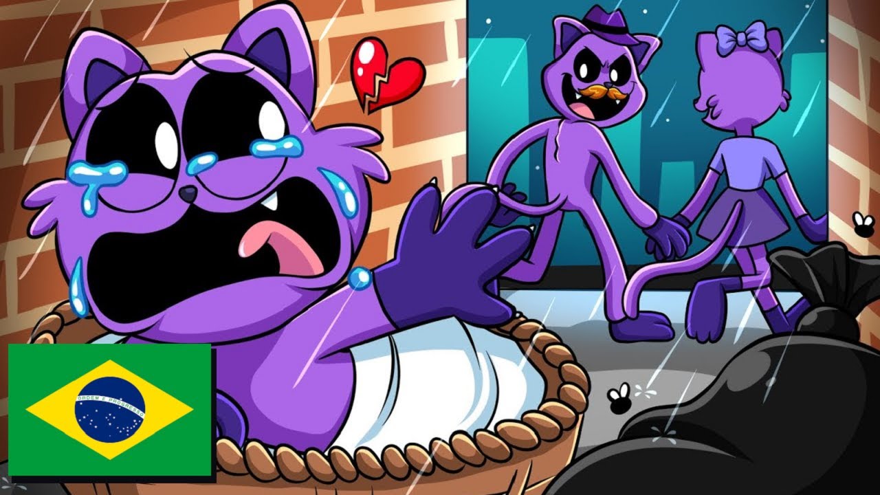 CATNAP FOI ABANDONADO NA INFÂNCIA?! Poppy Playtime 3 Animação