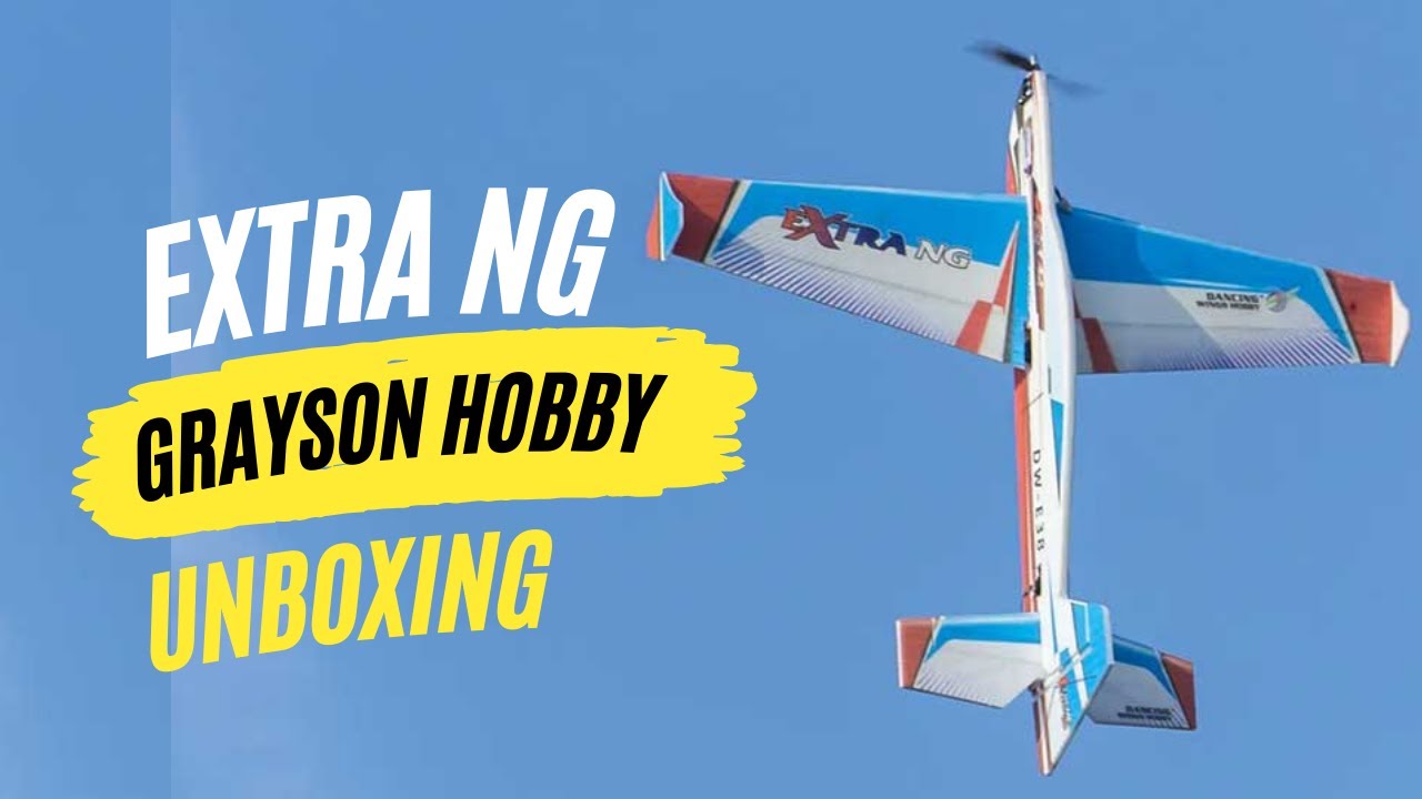 Unboxing the DW Hobby Extra NG – Your Ultimate Aerobatics RC Airplane! 🛩️
