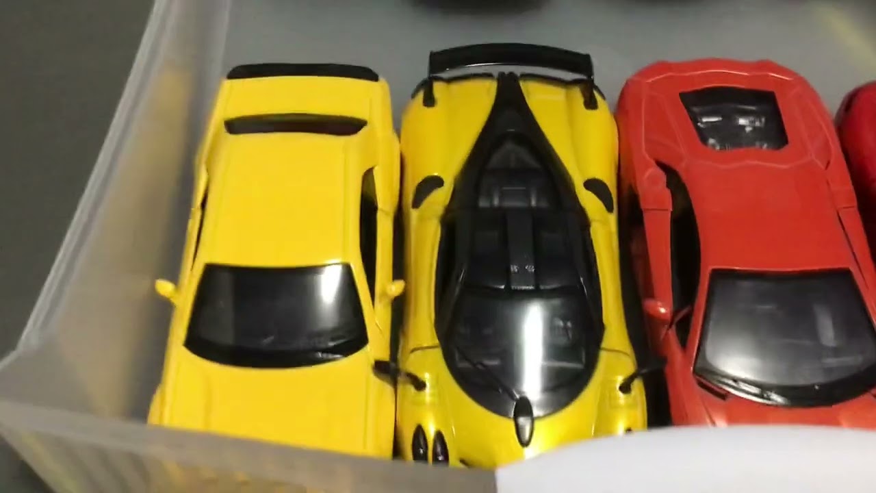 Updated 1/36 scale kinsmart car collection
