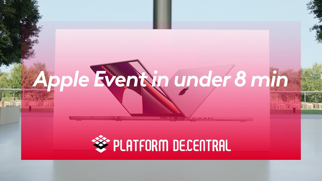 Apple Unleashed event in under 8 minutes