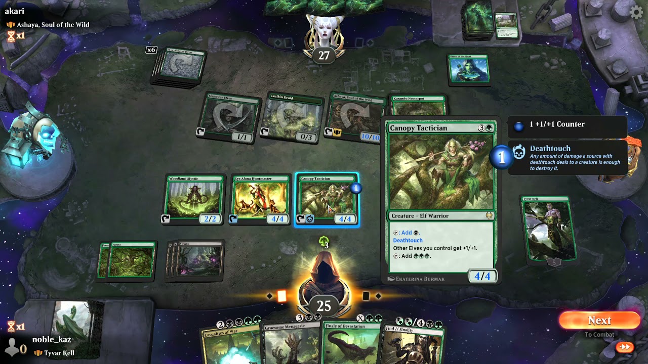 MTGA Historic Brawl With Tyvar Kell