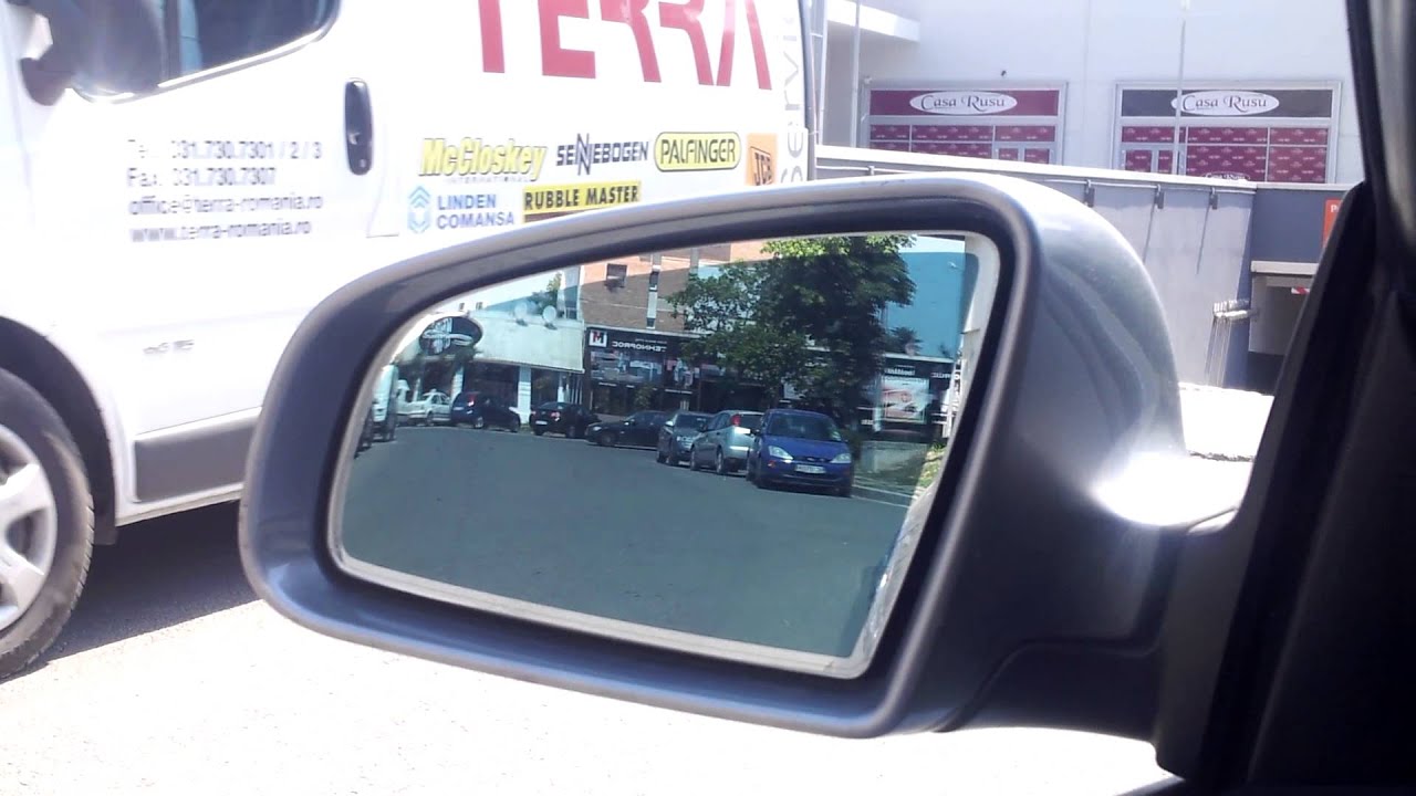Auto-Dimming side mirrors Audi A4 B7