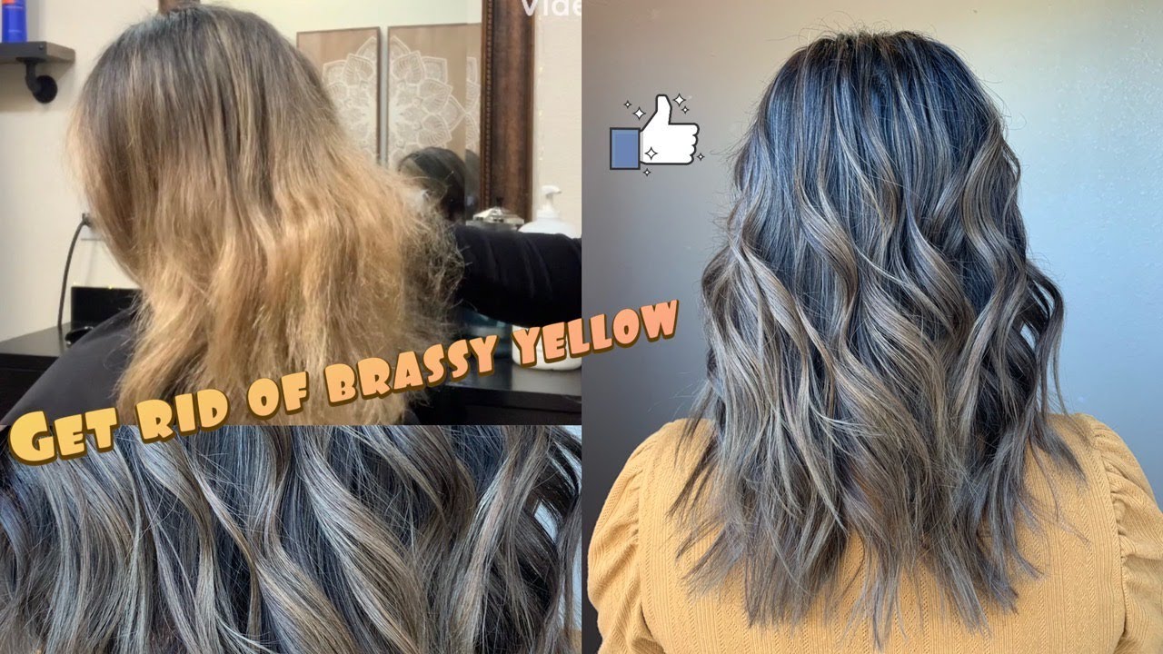 Toning Down Brassy Yellow Hair! | Matrix Color sync