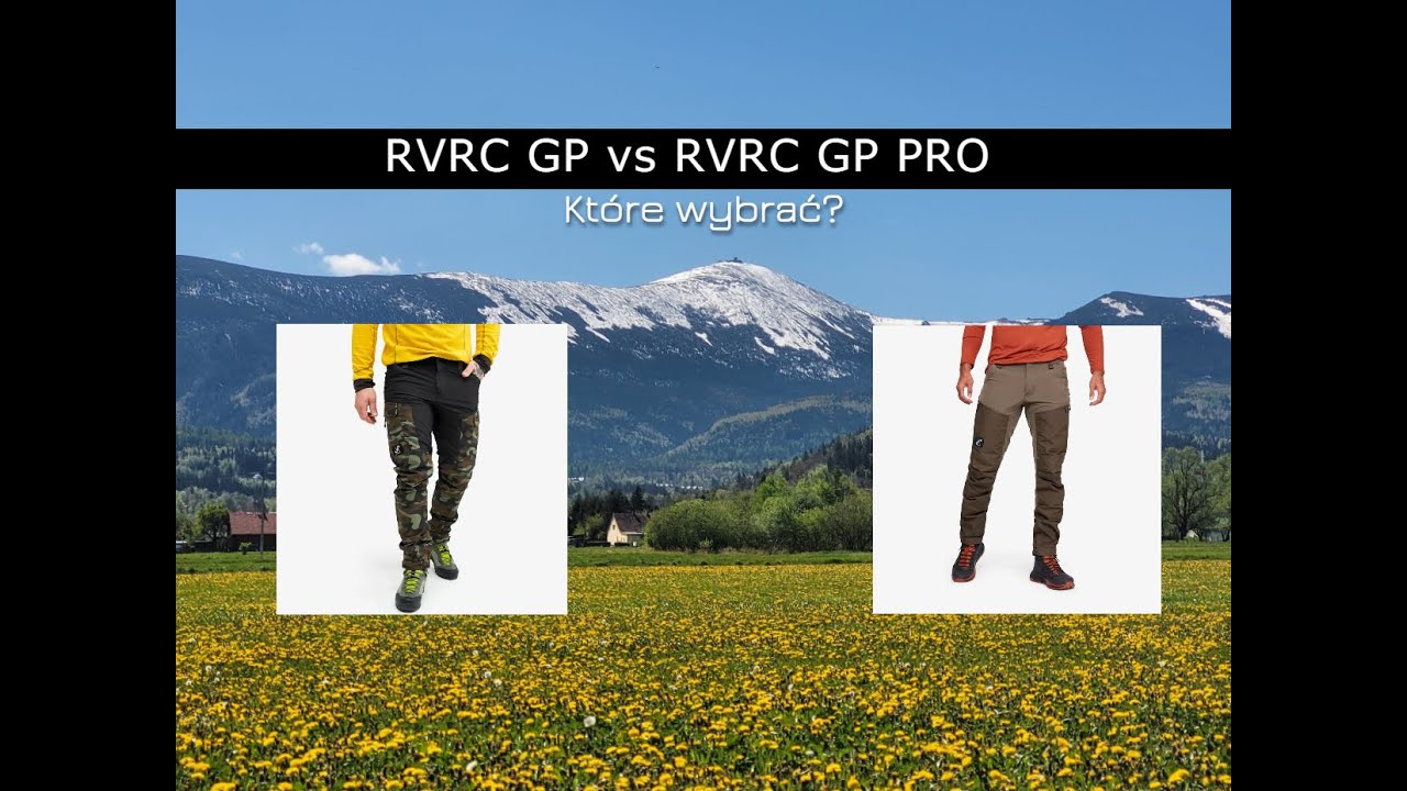 Unboxing i porównanie spodni od RevolutionRace  w wariancie RVRC GP oraz GP PRO