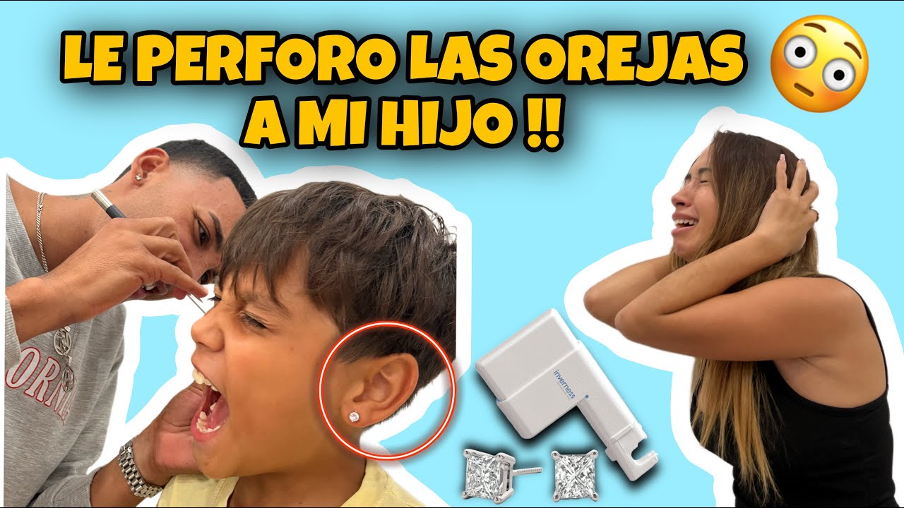 NUESTRA PRIMERA PELEA EN CAMARA 😳 Le Perfore Las Orejas A Nuestro Hijo !!