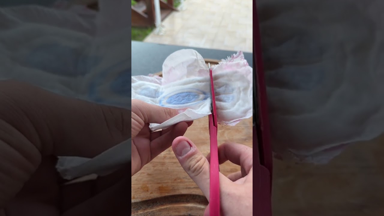 Put a sanitary pad on your armpit and you'll be amazed! 