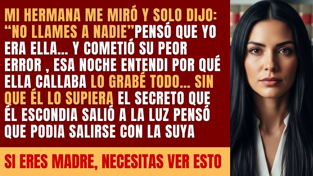 SU ESPOSO LA GOLPEABA.TOMÉ EL LUGAR DE MI GEMELO.MÁS TARDE...