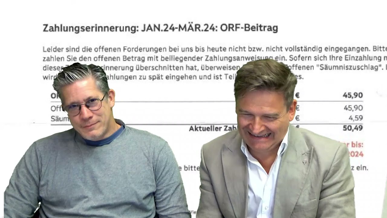 Höllwarth & Scheer: Das ORF Briefchaos und wie man darauf reagieren kann