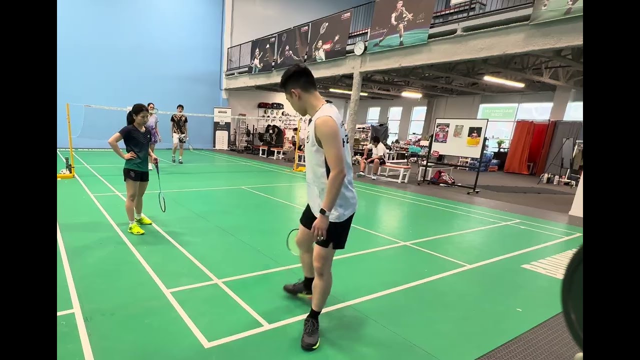 Badminton Zone Open 2026 XD Final Sara/Zion vs Alina/Hank Game 1