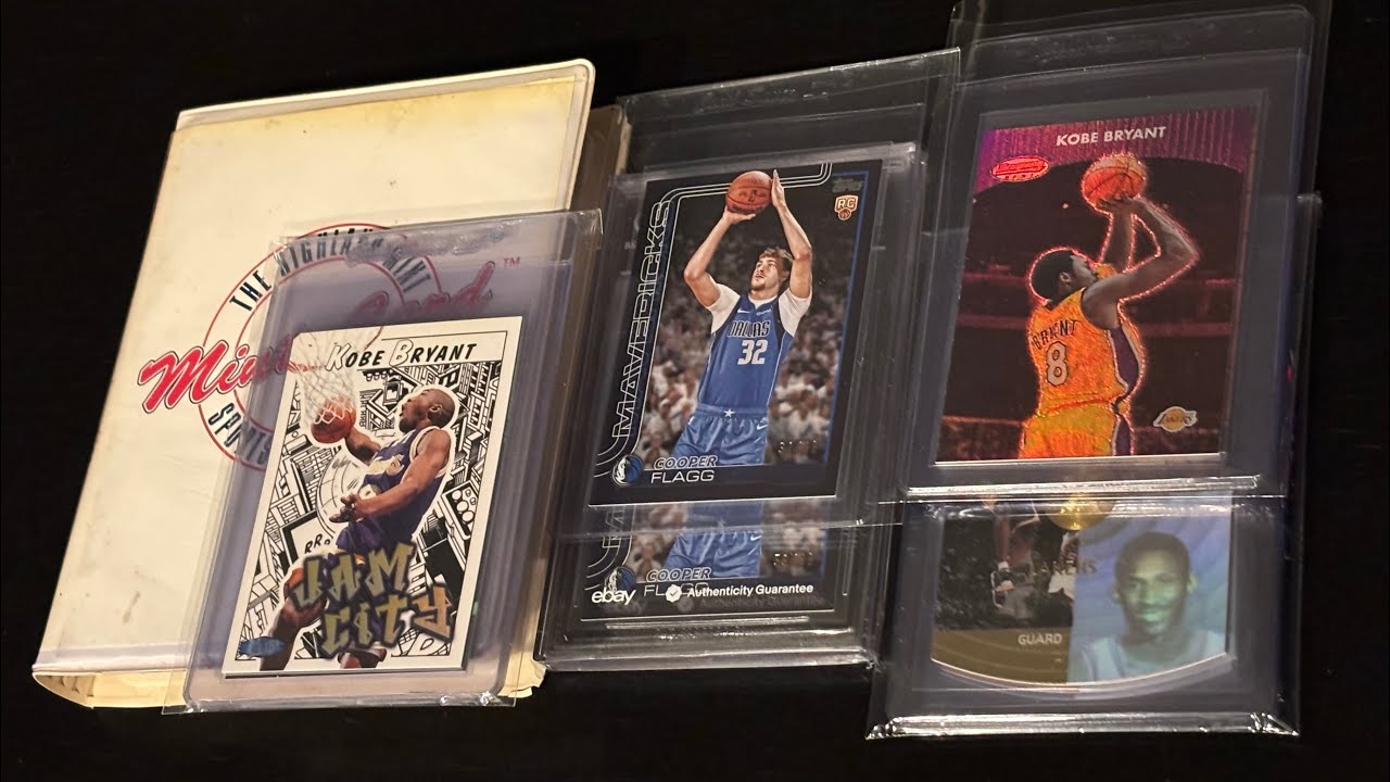 PSA Grading:  Kobe Bryant, Cooper Flagg, + Pickups