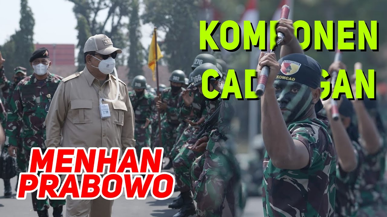 Menhan RI Saksikan Latihan Militer Siswa Komcad di Rindam V Brawijaya