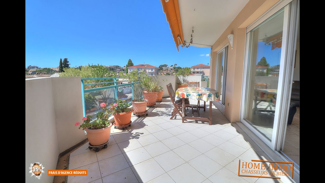 Appartement Antibes 4 pièce(s) 88 m2 Terrasse 44 m2