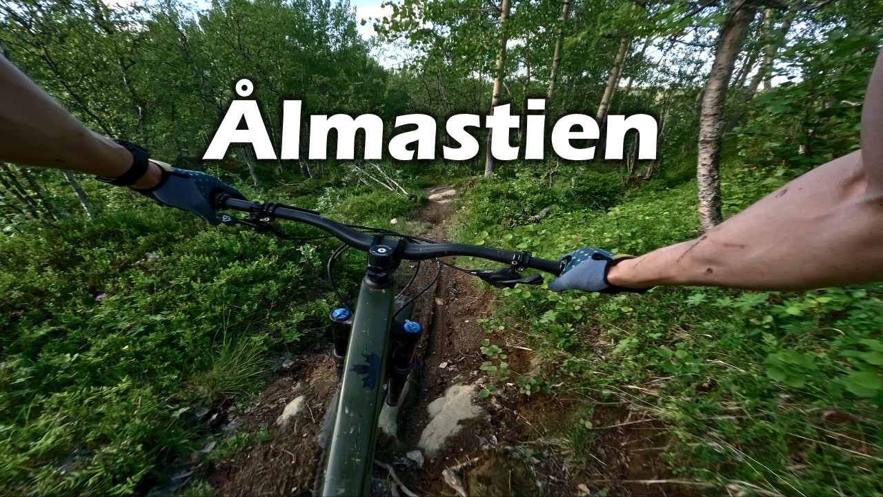 &Aring;lmastien, Oppdal | Beautiful norwegian forest MTB trail | GoPro Labs