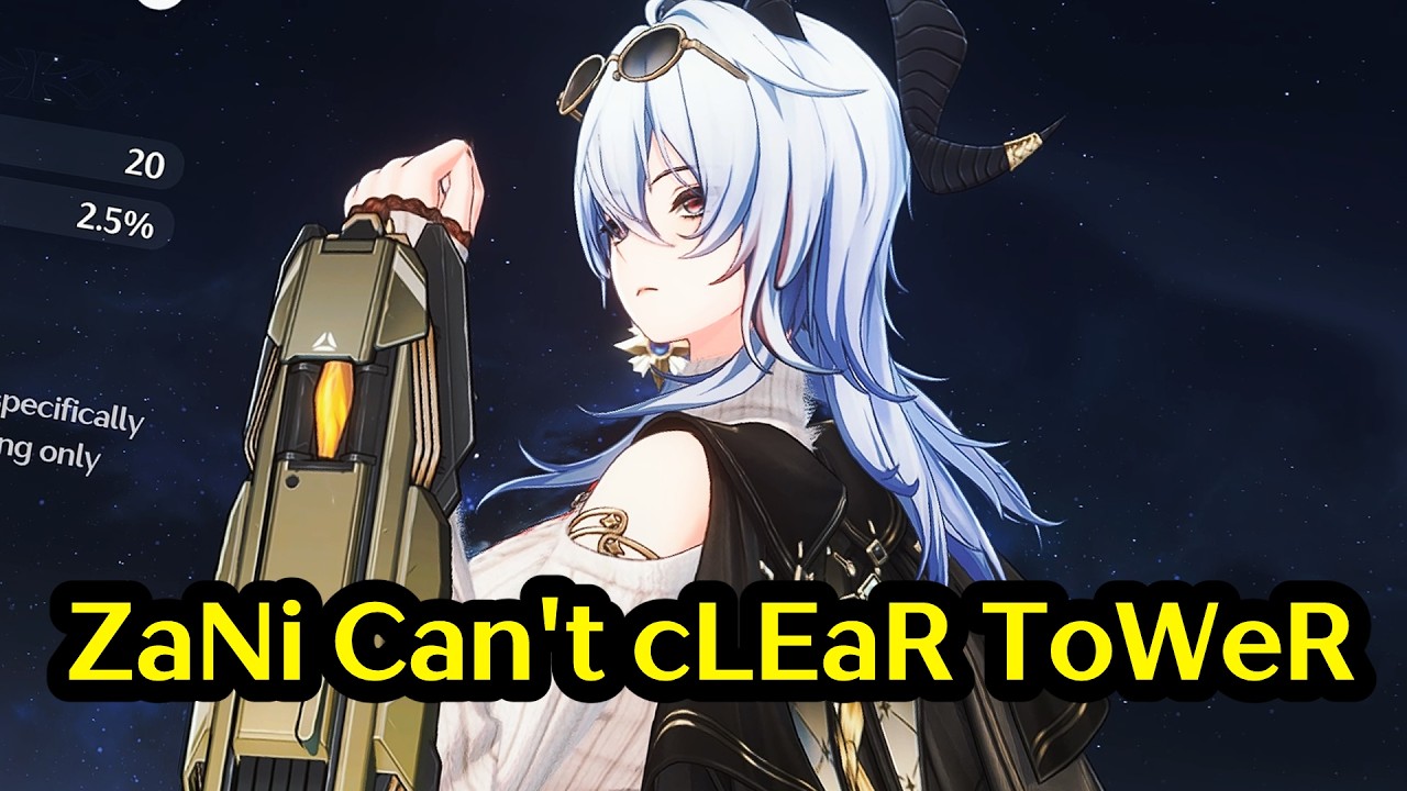 ZANI IS BAD! SHE CAN'T CLEAR NEW TOWER! | LV100 MEPHIS [WUTHERING WAVES]