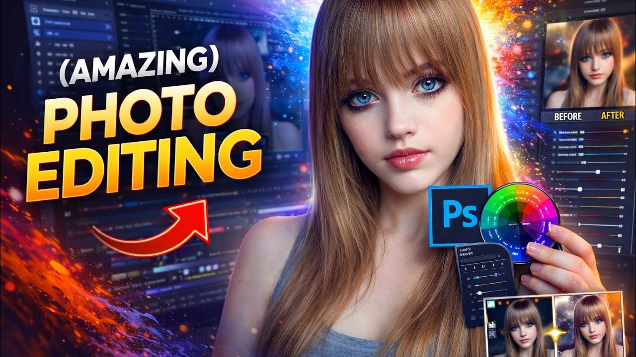 Before&ndash;After Photo Editing 😍 | This Edit Will Blow Your Mind!